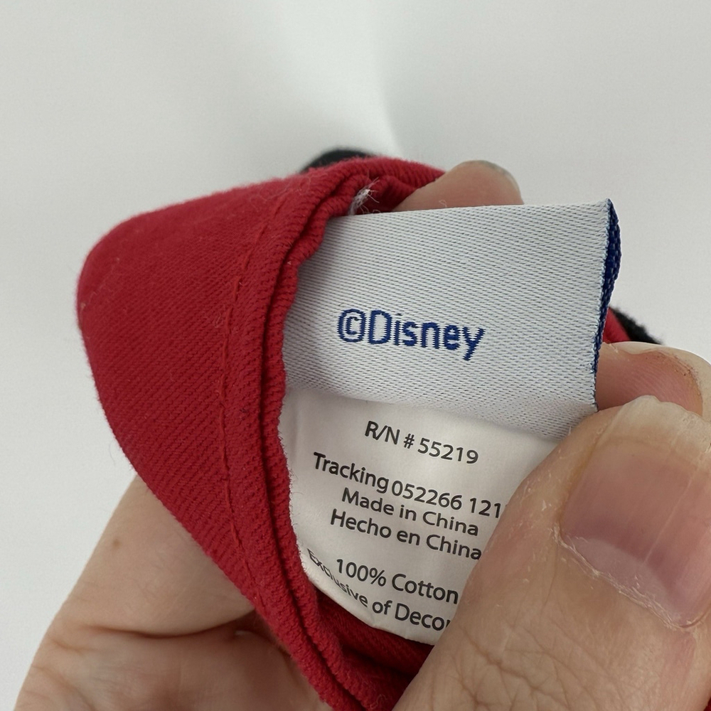 Disney World Polka Dot Bow Hat Minnie Mouse Adjustable Visor Ladies One Size - Picture 5 of 5